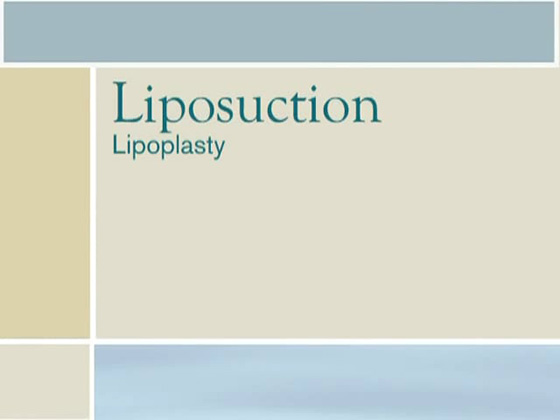 Liposuction<br />12 min 53 sec