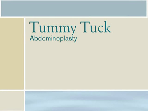 Tummy Tuck<br />12 min 5 sec